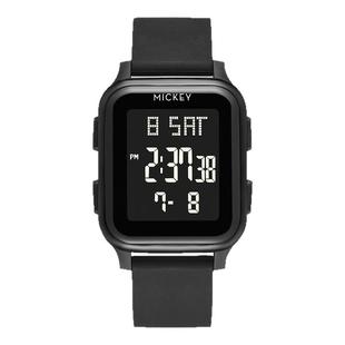 迪士尼手表电子表男款2025新款只看时间学生初高中儿童数字显示