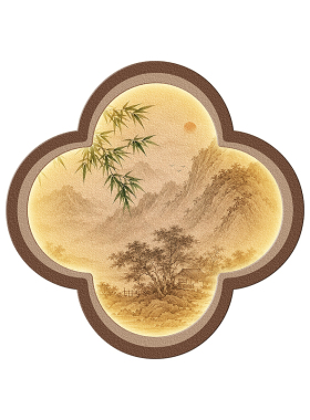 宋代美学入户玄关装饰画禅意竹子茶室走廊过道挂画立体砂岩壁灯画
