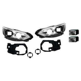 20-26款轩逸14代15代适用于精刚LED双光透镜矩阵模组激光大灯升级