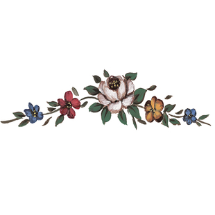 美式乡村手绘肌理油画装饰画水移画家具水转印贴纸柜子餐桌椅印花