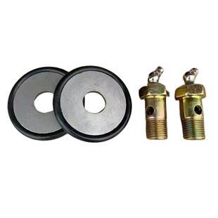 解放J6P主销立轴盖板JH6前桥前轮羊角油封J7黄油嘴螺丝密封圈堵盖