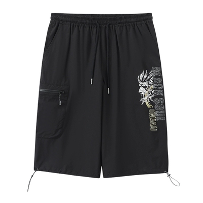 ONIARAI/鬼洗25春夏新品都市游侠轻薄宽松七分短裤男式潮 25B4440