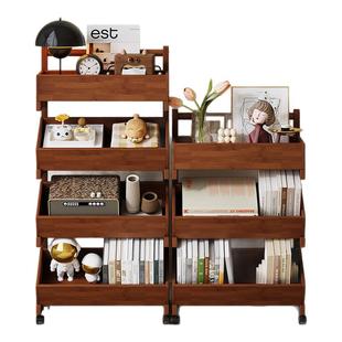 置物架可移动客厅沙发边几小推车茶几桌边卧室床头柜零食收纳架子