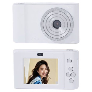 CCD数码相机高清像素前后双摄学生儿童入门拍照录像vlg传手机复古