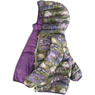 女童新国标90白鸭绒短款羽绒服秋冬轻薄男童内胆儿童连帽防风外穿