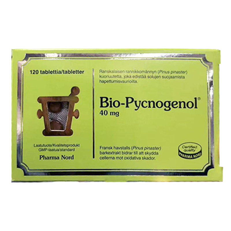 法尔诺德Bio-Pycnogenol碧罗芷女中老年120粒碧萝止松树皮美肤