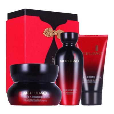 美肤宝五珍弹力保湿紧致霜套装抗皱补水滋润面霜官方正品女