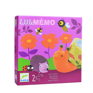 Djeco花园躲猫猫儿童桌游玩具亲子互动益智记忆桌面游戏类2-3-4岁