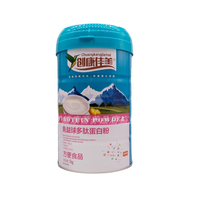 创康佳美免益球多肽蛋白粉全家人