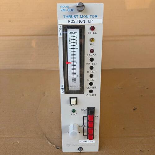 SHINKAWA ELECTRIC VM3D2 THRUST MONITOR 6