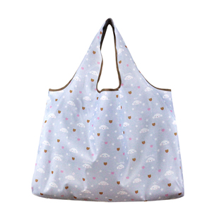 可爱卡通玉桂狗环保袋可折叠便携购物袋超市买菜包防水手提布兜子