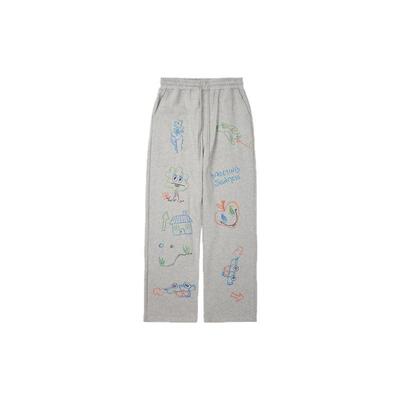 Melting Sadness【春季新品】25年手绘涂鸦长卫裤男女同款