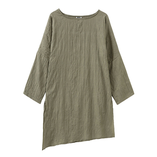 Style系列超长舞台长袖现代舞演出轻薄褶皱款长裤 墨黑色 男女款