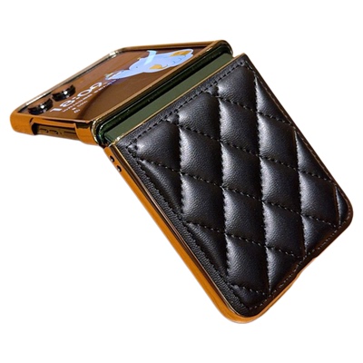 适用摩托罗拉motorazr50手机壳新款小香风简约Razr60Ultra/60pro折叠屏保护皮套超薄防摔高档时尚潮牌女外壳