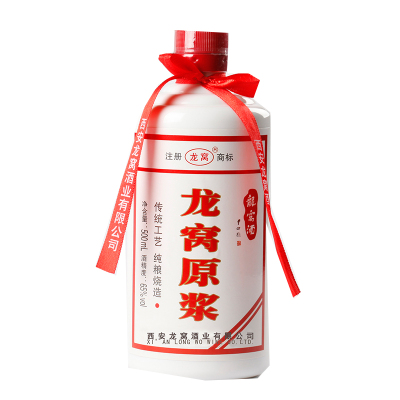 遗产户县龙窝原浆500ml粮食酒