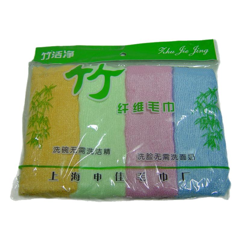 上海申佳竹纤维不粘油洗碗布毛巾