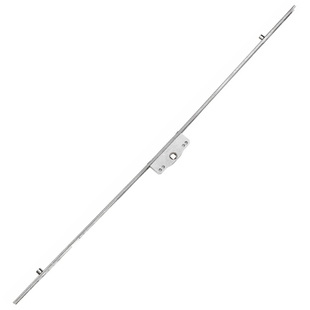 老式铝合金门窗不锈钢传动器连动杆推拉门把手锁联动杆平开窗配件