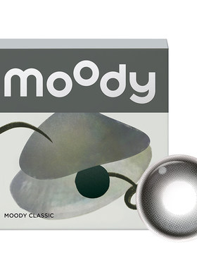 [清仓]moody美瞳蓝色日抛随心搭系列高光彩色隐形眼镜10片装专享