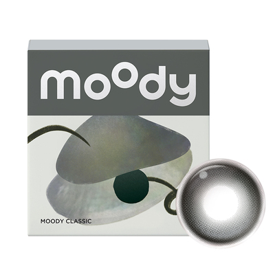 [清仓]moody美瞳蓝色日抛随心搭系列高光彩色隐形眼镜10片装