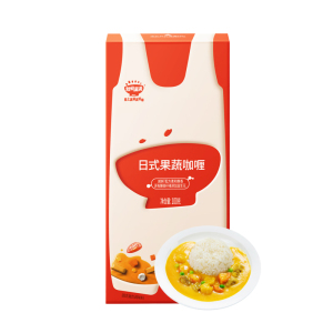 秋田满满咖喱儿童日式果蔬调料拌饭料营养咖喱块调味品旗舰店同款