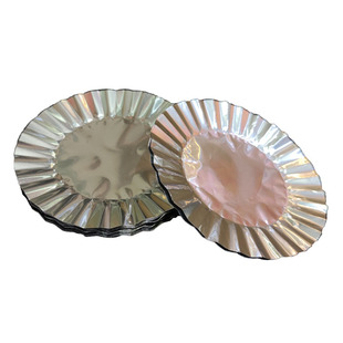 铝箔黑米紫米糕锡纸垫片烘焙慕斯蛋糕面包猪扒包火山热狗烤肠底托