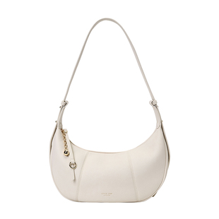 南风Chio2nd 春熙晓月饺子包包女款小众奶白月牙腋下包单肩斜挎包