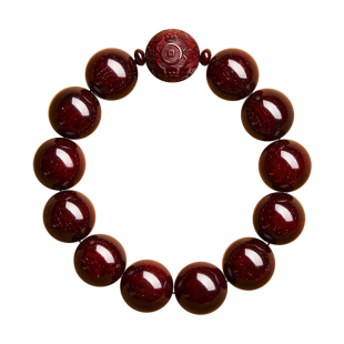 真天然印度小叶紫檀手串佛珠文玩檀木质金星男女士手链转运珠礼物