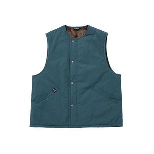 oddCIRKUS棉马甲 日系3M棉马甲复古马甲新款保暖无领背心无袖外套