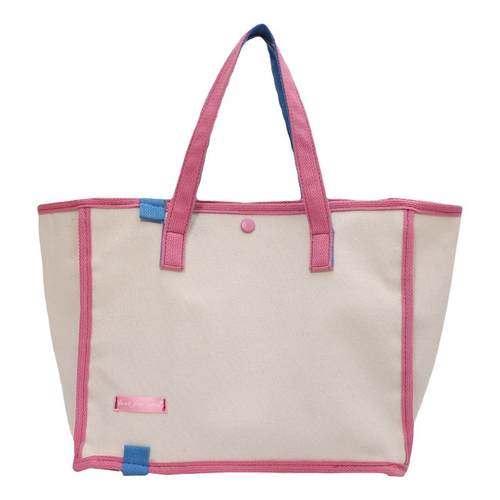 帆布包潮流撞色女士手提包韩国ins文艺帆布购物袋单肩包大容量