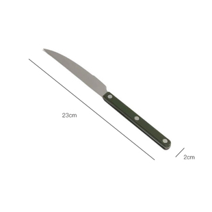 oakliving304不锈钢西餐刀叉勺套装家用镜面ins轻奢牛排刀高颜值