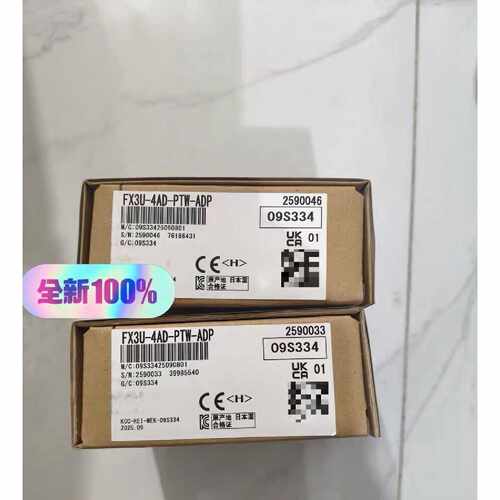 〔议价-可维修〕FX3U-4AD-PTW-ADP温度模拟量输入模块  工业自动