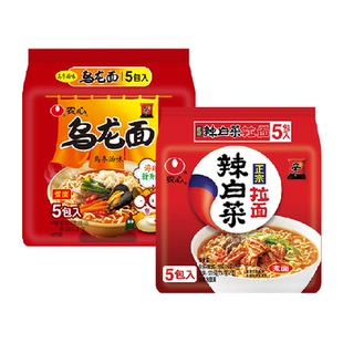 农心拉面袋面方便面辣白菜乌龙辛拉面组合泡面速食夜宵免煮