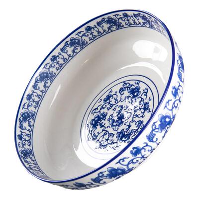 9英寸青花瓷大汤碗陶瓷大碗面碗大号家用水煮鱼酸菜鱼盆