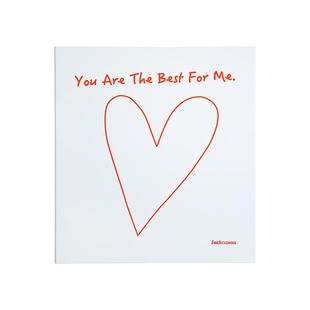 且寻云山覆膜相册一帧情书情侣照片收纳本大容量结婚DIY影集卡册