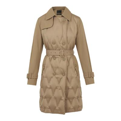 霍尔中长款外套朗姿通勤百搭