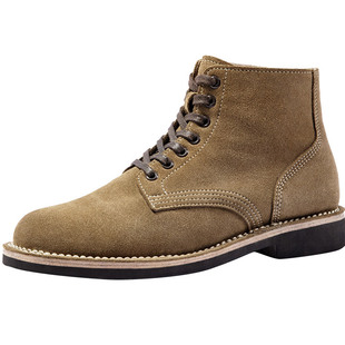 马登男鞋秋季休闲工装靴中帮沙漠短靴高帮潮流马丁靴大逃亡靴m43