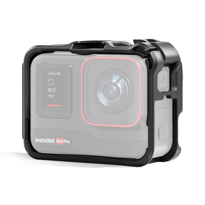 阿迈影石insta360 Acepro2兔笼边框运动相机保护套保护壳配件Ace兔笼防摔壳钢化膜硅胶套磁吸快拆Acepro配件