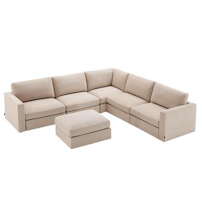 咔咔新坐模块自由组合布艺沙发