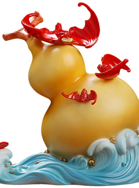 福禄绵长轻奢客厅葫芦摆件送礼