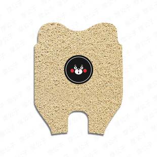 小牛F200电动车脚垫防水脚踏垫f200新国标电摩防水丝圈踏板垫配件