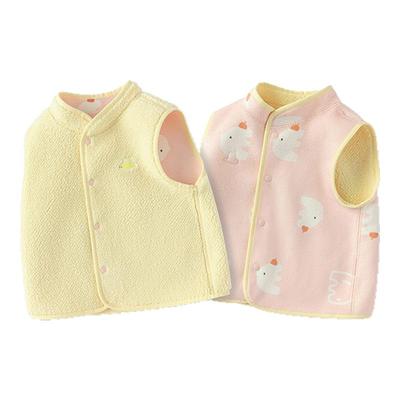 巴拉巴拉婴儿马甲宝宝羊羔绒外套