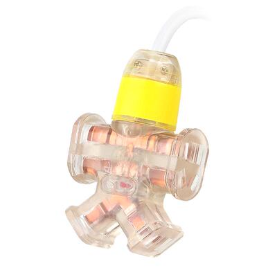 大功率不带线地拖插座透明防摔