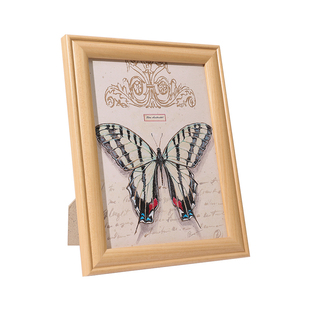 复古相框摆台实木框架6空框木质7寸画框七照片A4美式框架摆件定制