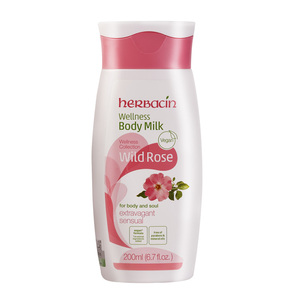 Herbacin好本清玫瑰身体乳女士秋冬季嫩肤补水保湿滋润紧肤润肤乳