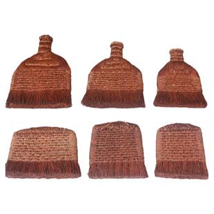 棕刷装裱拓印篆刻带把裱画工具平头排实托裱拓片拓碑字画保养紧密