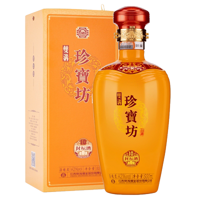 双沟珍宝坊单瓶绵柔白酒封坛酒