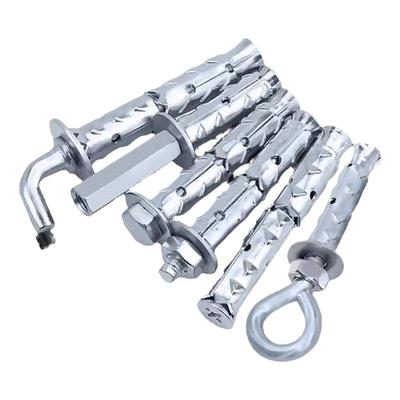 穿山刺膨胀螺丝大全空心砖泡沫砖专用膨胀螺栓挂钩吊环鱼鳞膨胀管