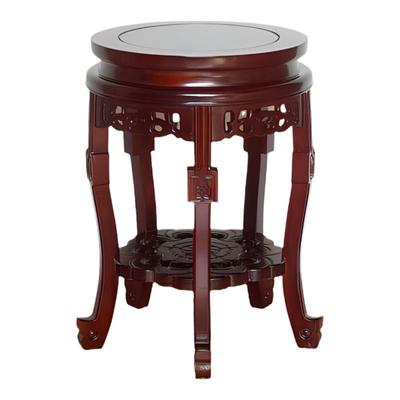 实木圆凳榫卯结构换鞋凳餐桌凳子