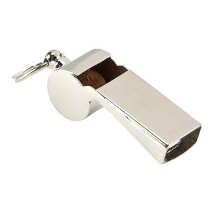 迪卡侬金属口哨有核裁判足球哨子篮球教练训练学校哨绳挂绳IVO2