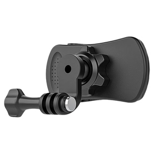 背包夹适用Gopro大疆Action6/5pro/4运动相机配件肩夹带云台单肩包调节胸前固定第一人称视角拍摄支架书包夹